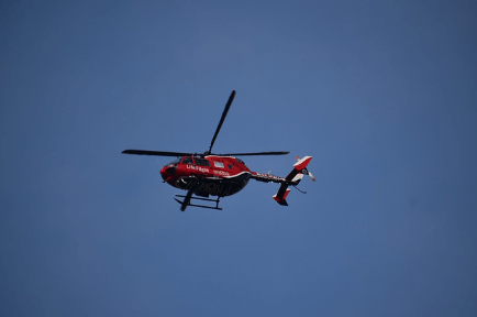Ambulanze Aeree Eliambulanza in volo